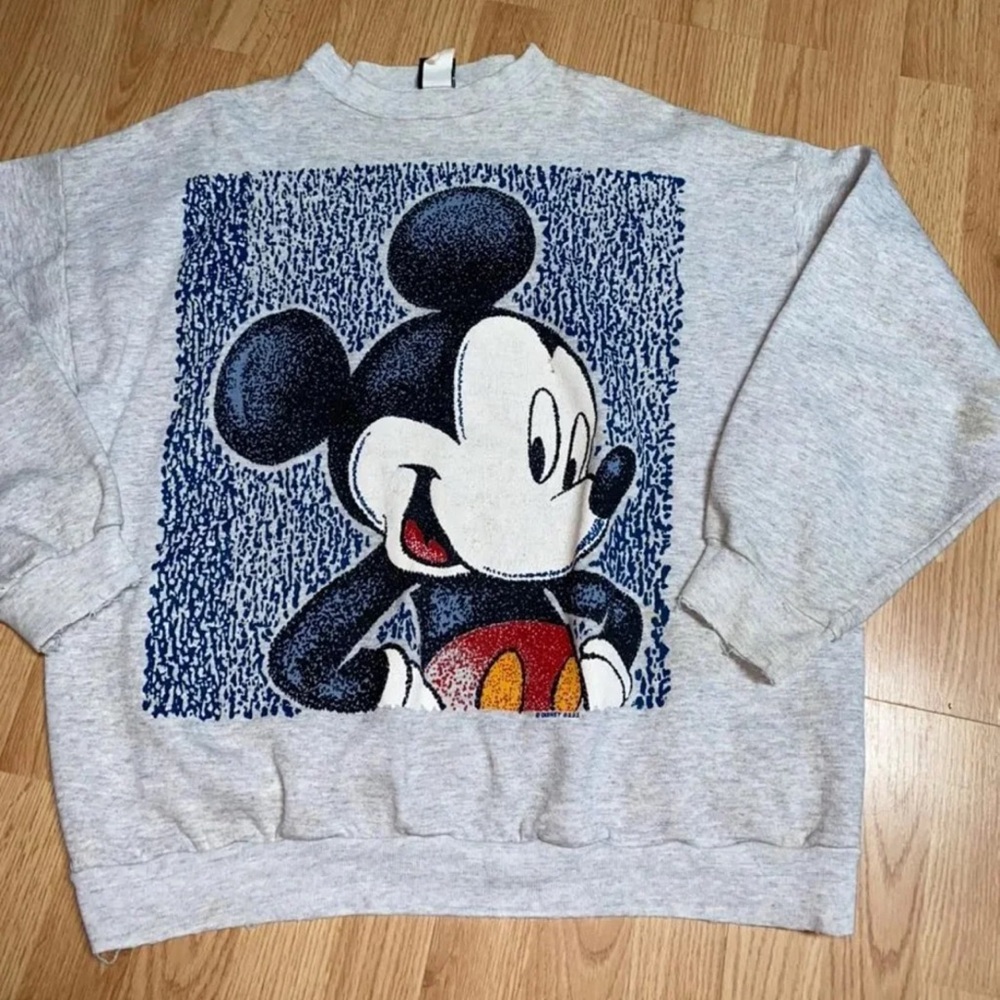 vintage mickey mouse sweatshirt